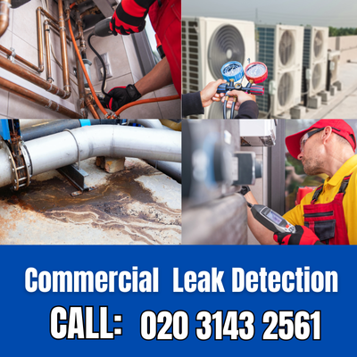 Commercial Leak Detection Services in Gidea Park | Gidea Park Leak Detection